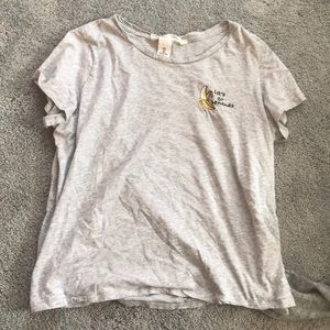 Charlotte Russe Banana tee